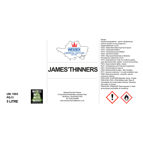 james thinners