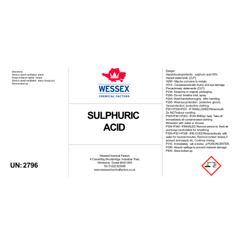 sulphuric acid