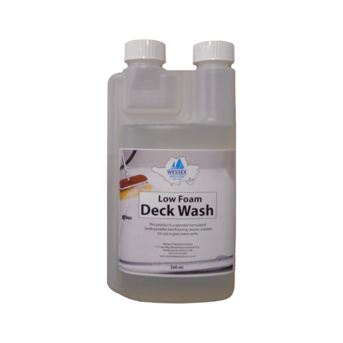 low foam deck wash